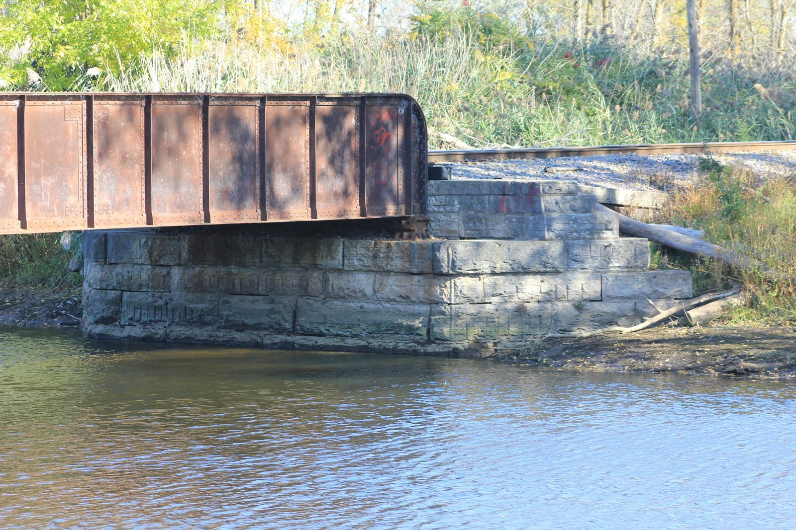 East abutment